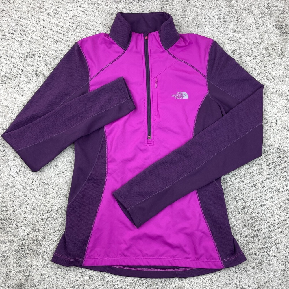The North Face Pullover Womens‎ Small Flight Series Windbreaker 1/2 Zip Purple